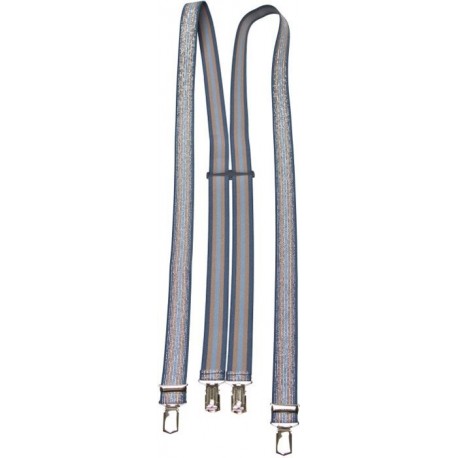 Patterned Braces - Blue