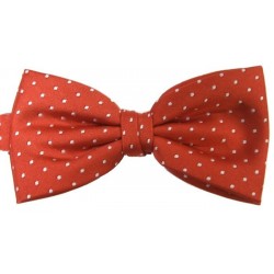 Red dotted bow tie