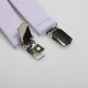 Bright purple braces