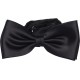 Black bow tie