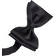 Black bow tie
