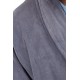 Grey bathrobe
