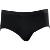 Schiesser fine rib Sports briefs - Black