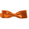 Orange slim bow tie